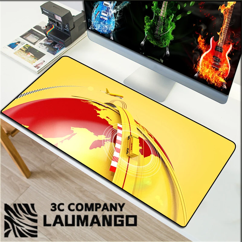 

DHL Express игровой коврик для мыши, аксессуары для ПК, мини компьютерные коврики для мыши, игровой коврик для мыши, протектор для клавиатуры, Мул...