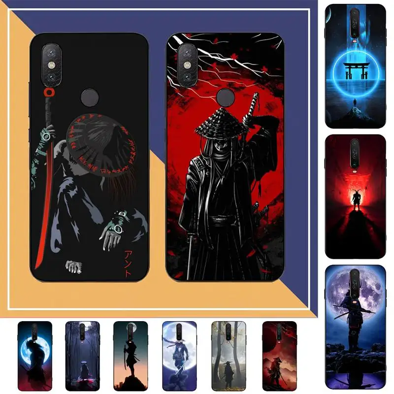 

Samurai Japan Ghost Art Phone Case for Redmi Note 8 7 9 4 6 pro max T X 5A 3 10 lite pro