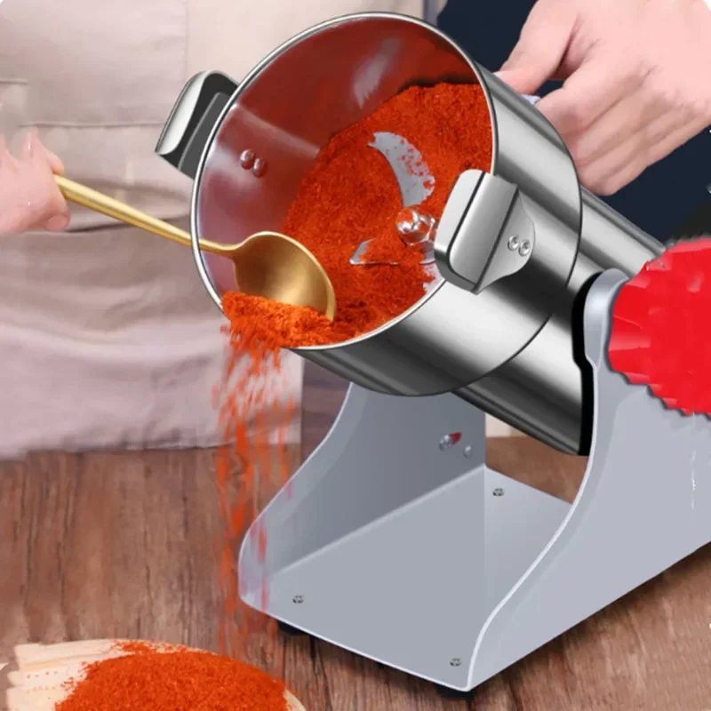 220 В 1000 г/2000 г зерна специи травы злаки кофе сухая пища измельчитель мельница