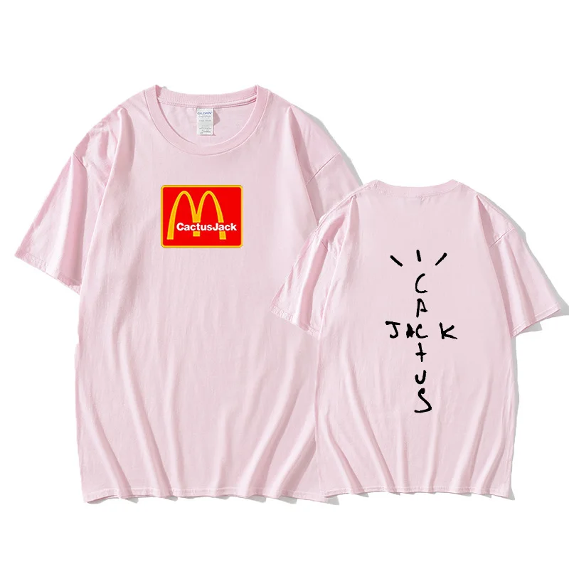 T Shirt Cactus Jack Luxury Men Cotton T Shirt Hip Hop Men Women Print Couple Lovers Harajuku T-Shirts images - 6