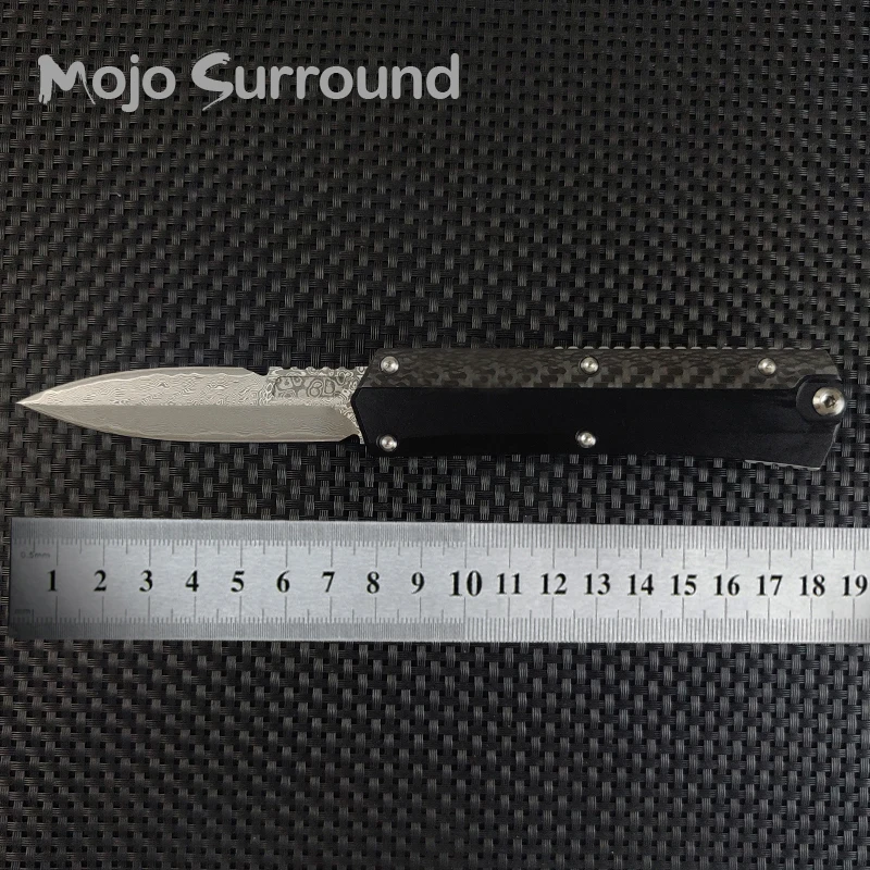 Micro Glykon Tech Knife EDC Карманные ножи для самообороны Тактические карманные Дамасское