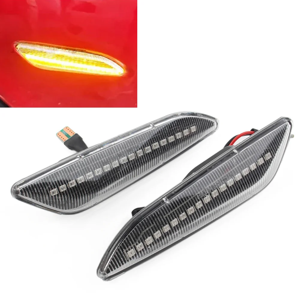 Автомобильный светодиодный динамический боковой указатель поворота для Romeo 147 1566