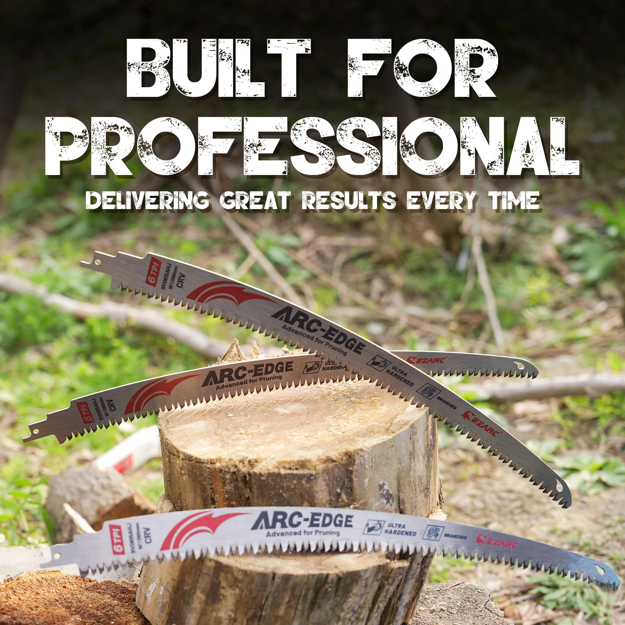 EZARC 10 шт. лезвия для сабельных пил с японскими зубьями 15-дюймовые резки древесины