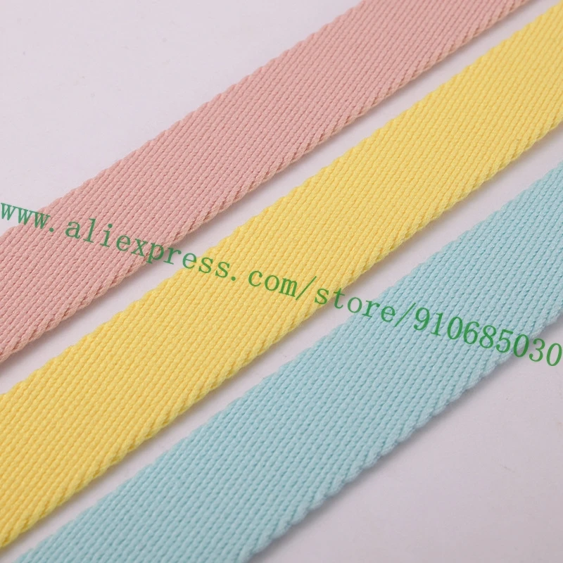 Fixed Length Solid Color Fabric Shoulder Bag Strap For Designer Lady Handbag Women Pochette Purse Carry Belt Parts Slim Style