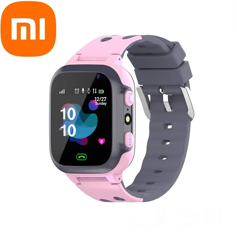 

NEW Xiaomi Kids Watches Call Kids Smart Watch for Children SOS Waterproof Smartwatch Clock SIM Card Location Tracker Child Watch