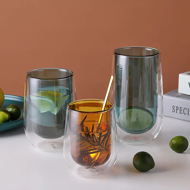 

Термостойкая чашка с двойными стенками, 300/400 мл