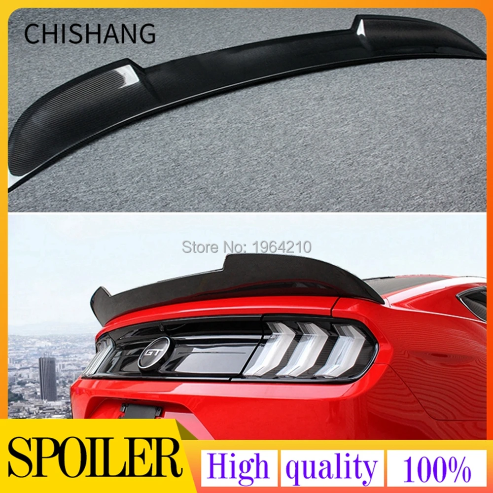

Задний спойлер из углеродного волокна для Ford Mustang 2015 2016 2017 2018 2019