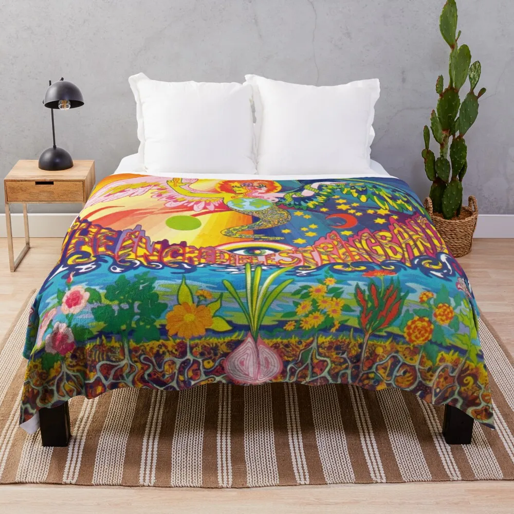 

The Incredible String Band Album 5000 Spirits Throw Blanket Thin wadding blanket Fleece velor blankets multi-purpose
