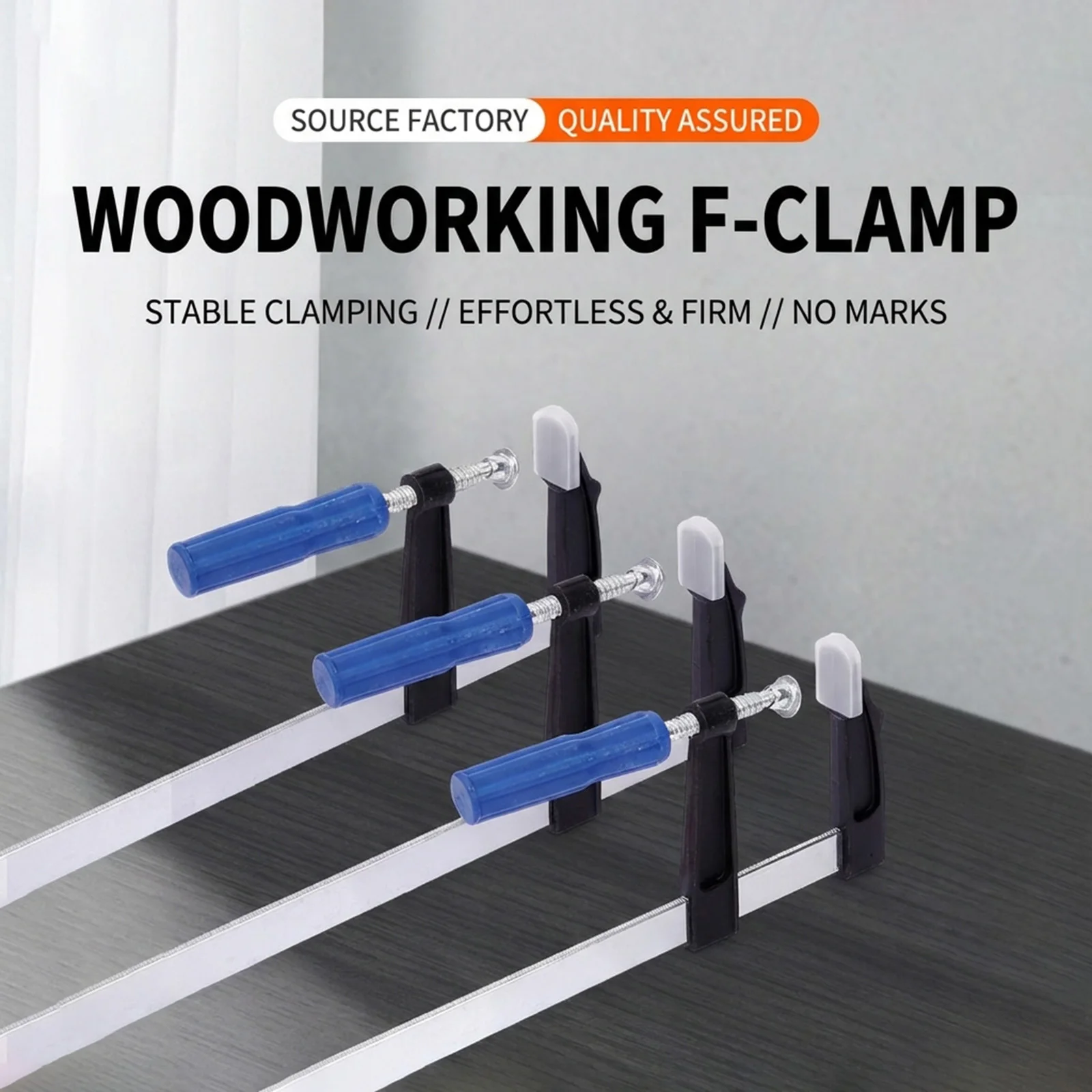 

Зажим Для Деревообработки F-типа, Высокопрочный, Из Углеродистой Стали, Для Изготовления Мебели, Быстрозажимной