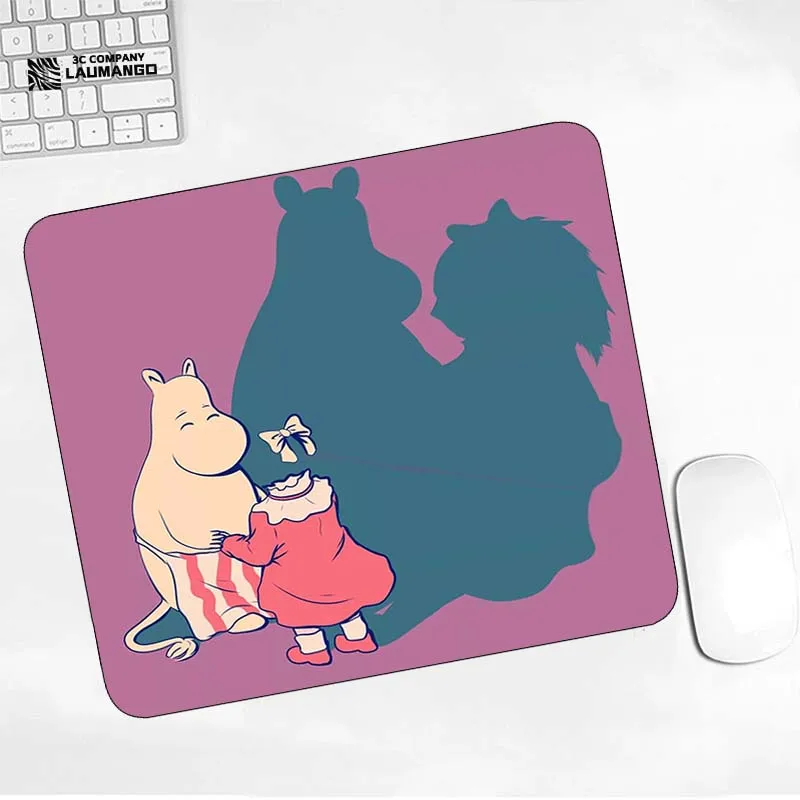 

Mouse pad Mini Computer Gaming Pad Gamer Girl Hippo Moomines Mats Pc Anime Keyboard Laptop Mause Cartoon Kawaii Rug Carpet Pads