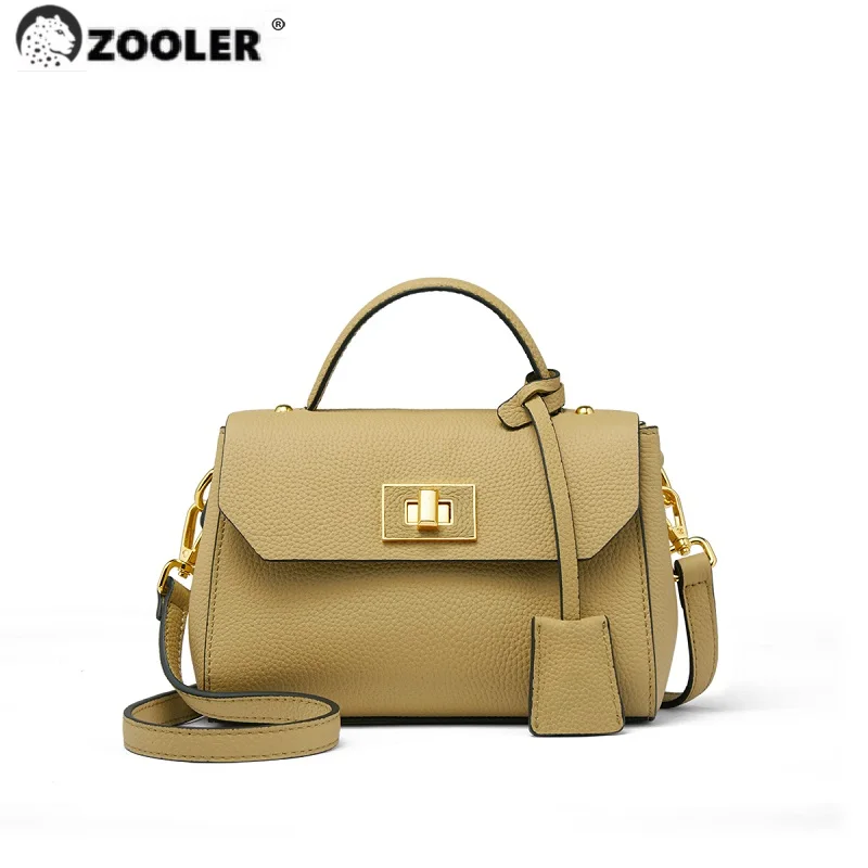 

Женская сумка-тоут из натуральной кожи, с ручками