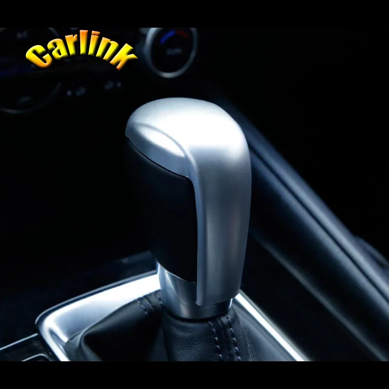 

For Mazda 2 3 6 CX-3 CX3 CX-5 CX5 CX-9 CX9 2017-2019 Matte Gear Box Sport Style Gear Head Shift Cover Trim Stickers Frame 1pcs
