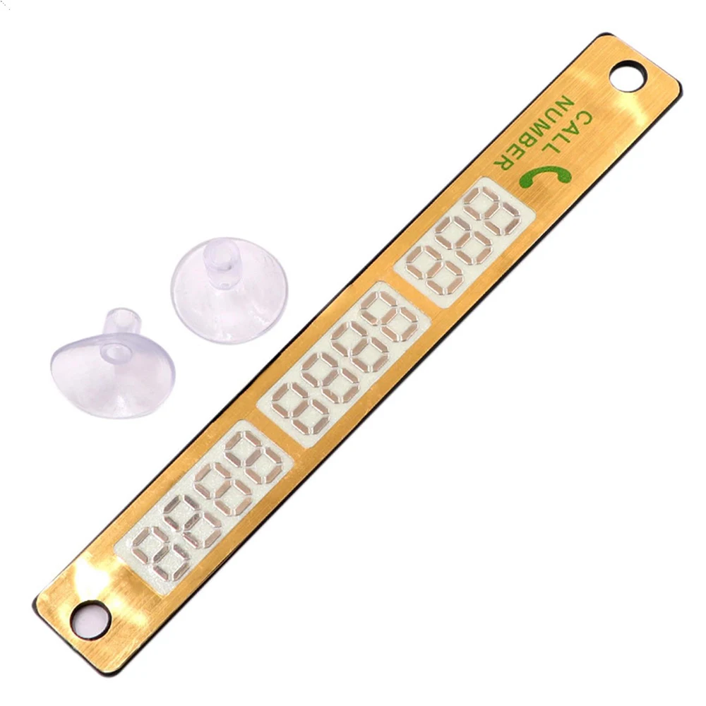 

Металлическая Временная Парковочная Карта С Номером Телефона, Алюминиевая Наклейка, Светящаяся В Темноте, На Присоске