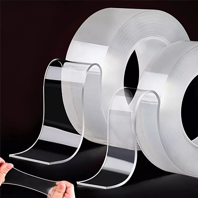 

2/3CM Nano Transparent Tape Washable Reusable Home Wall Stickers Storage Decorative Universal Multifunctional Double-Sided Tapes