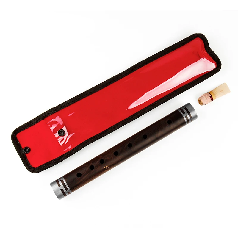 

Ebony Pipe/Guan-zi Chinese National Musical Instrument Key A/C/D/E/F/G/bB/bE Woodwind Instrument Good Quality Ebony Pipe