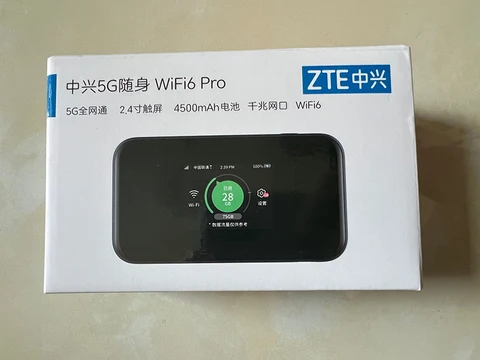 Новая Оригинальная Портативная точка доступа ZTE MU5002 5G wifi 6 Pro, cat22 гигабитный маршрутизатор со слотом для sim-карты, аккумулятор 4500 мАч, макс. 32 пользователя