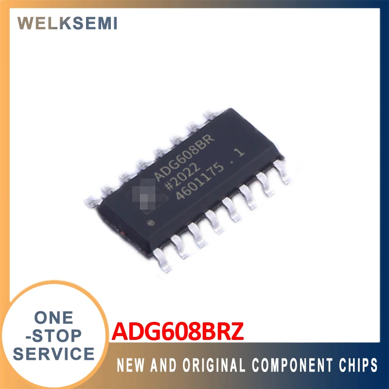 

ADG608BRZ SOIC-16 аналоговый переключатель/многоканальный мультиплексор совершенно новый оригинальный точечный однопозиционный заказ