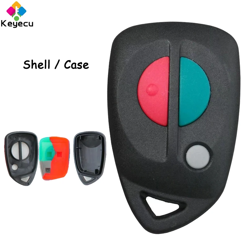 

KEYECU Remote Car Key Shell Case Housing With 3 Buttons Fob for Mitsubishi Verada Magna 1999 2000 2001 2002 2003 2004 2005 2006