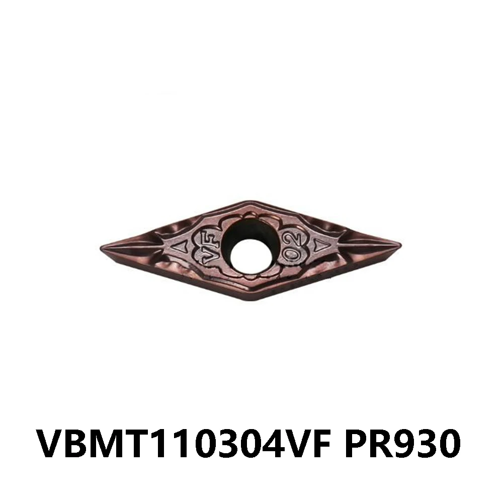 VBMT331VF Оригинал VBMT 160404 ВФ 35 ° Клинок VF PR930 Твердосплавные вставки Токарные фрезы по