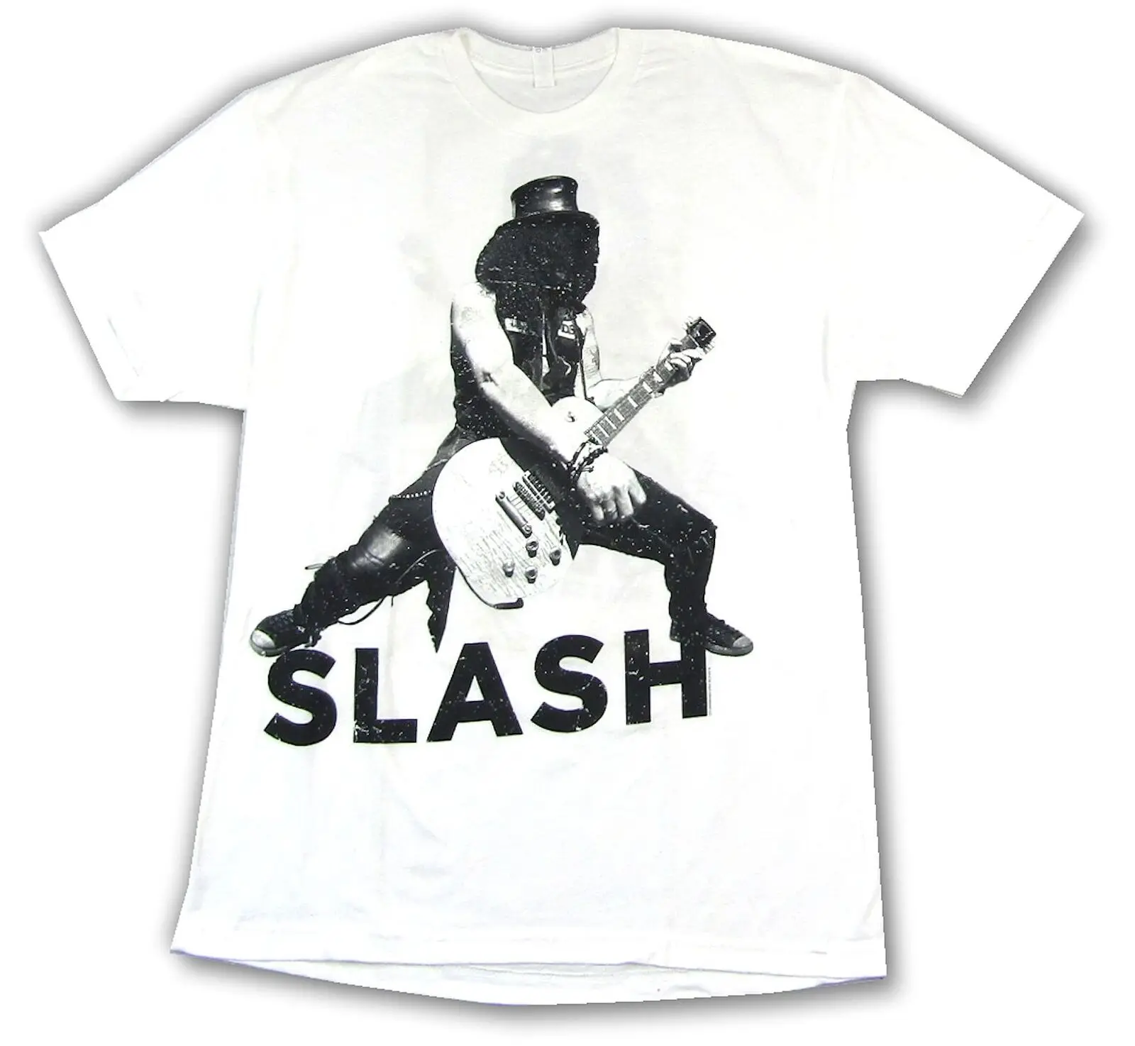 

Slash Snowblind 2014 World Tour White T Shirt New Guns N Roses