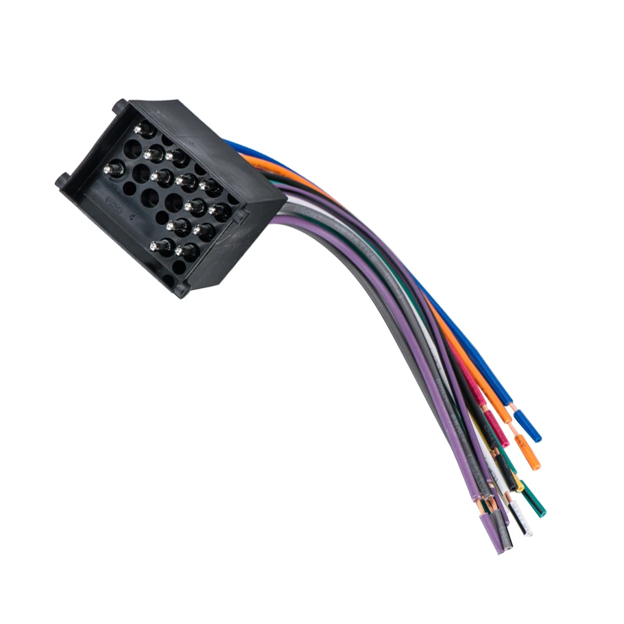 

12 В Автомобильная стереогарнитура, кабель для динамика, автомобильный аудио шнур плеера, аксессуары, подходят для BMW