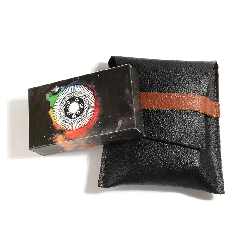 

1 Pc Board Game Card Sleeve Holder Box PU Leather Large Capacity Cards Container Pouch Cards Collection Protector Case Bag