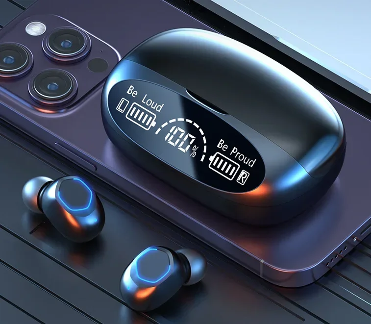 Шумоподавляющие водонепроницаемые наушники для xiaomi iphone HKEN Bluetooth 5 2 TWS