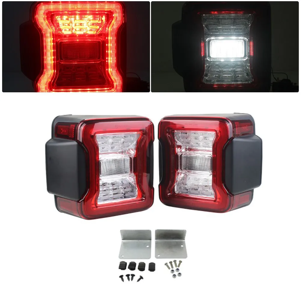 

Car Light Assembly Led Tail Lamp US Led Tail Light For Jeep Wrangler JK 2007-2017 Rear Lamps Reverse Light Daytime Running Light