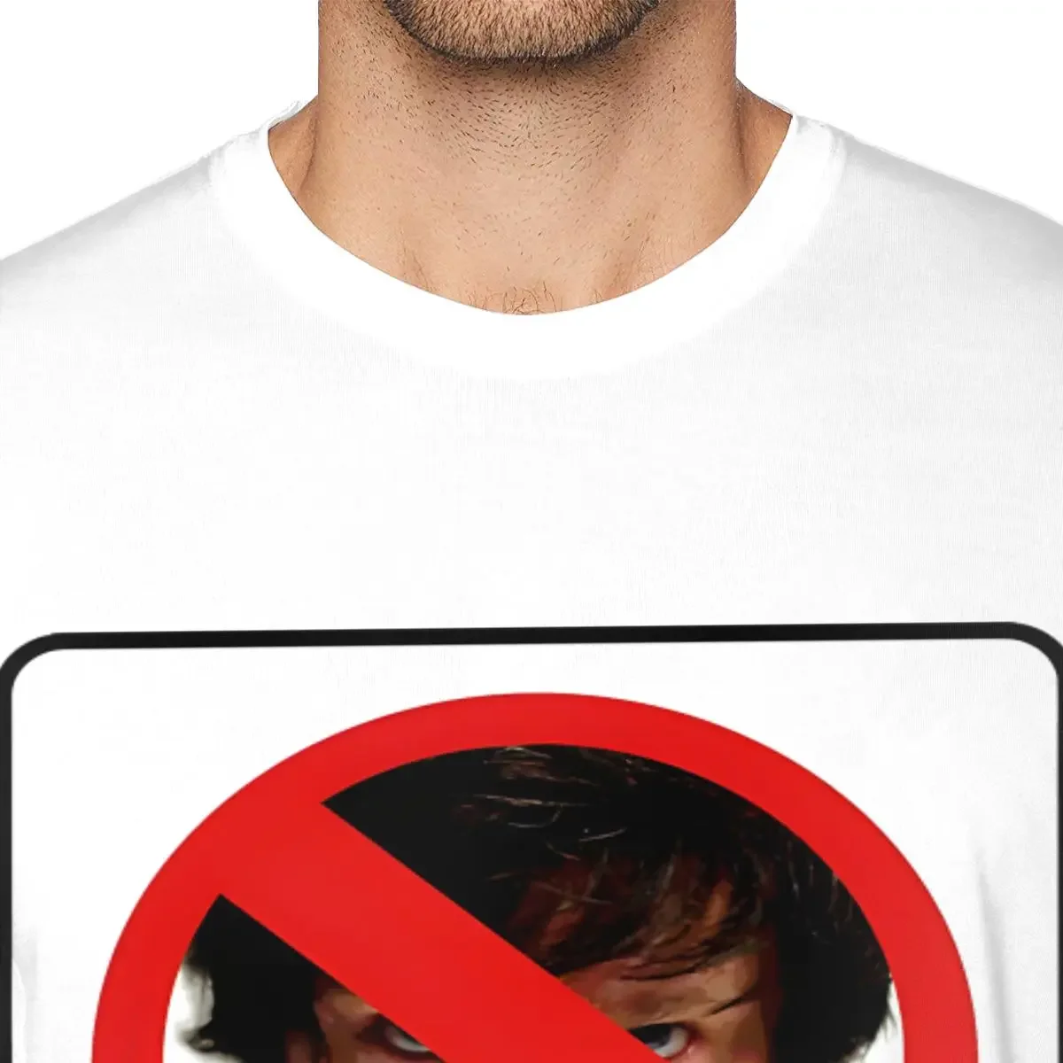 Мужская футболка с коротким рукавом 100% хлопок круглым вырезом