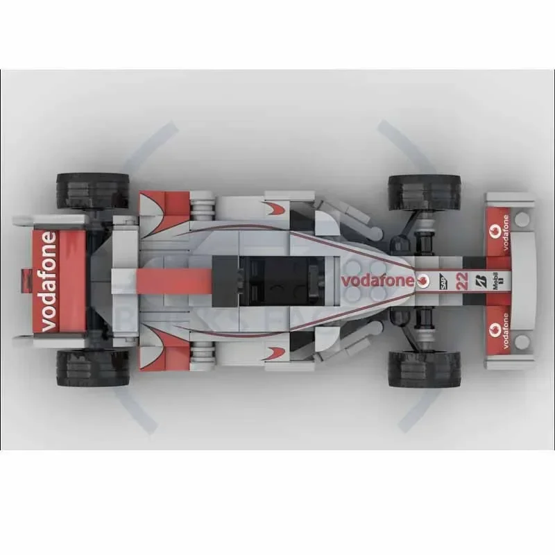 MOC- 205940 Строительный блок F1 раллийный автомобиль MP4/23 мини-гоночная модель 213 шт.