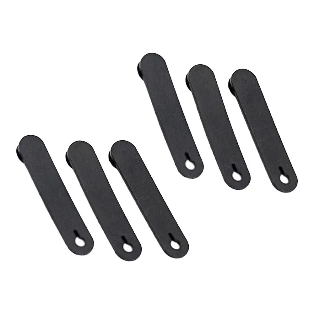 

Резиновые стяжки для крепления кабеля мотоцикла, Черные Эластичные аксессуары для модификации, 57 х12 мм, 6/12 шт.