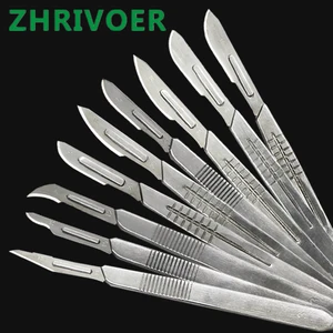metal scalpel 11 antiskid knife craft carving knife mobile phone notebook computer pcb maintenance manual tool blade free global shipping