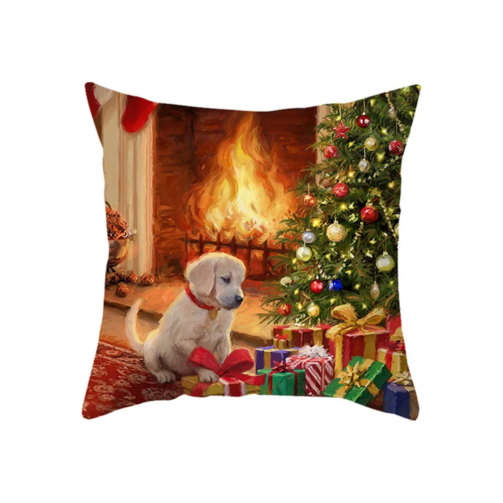 

Рождественские наволочки, рождественские украшения для дома 2024, рождественские украшения, наволочка, рождественские подарки на новый год 2024