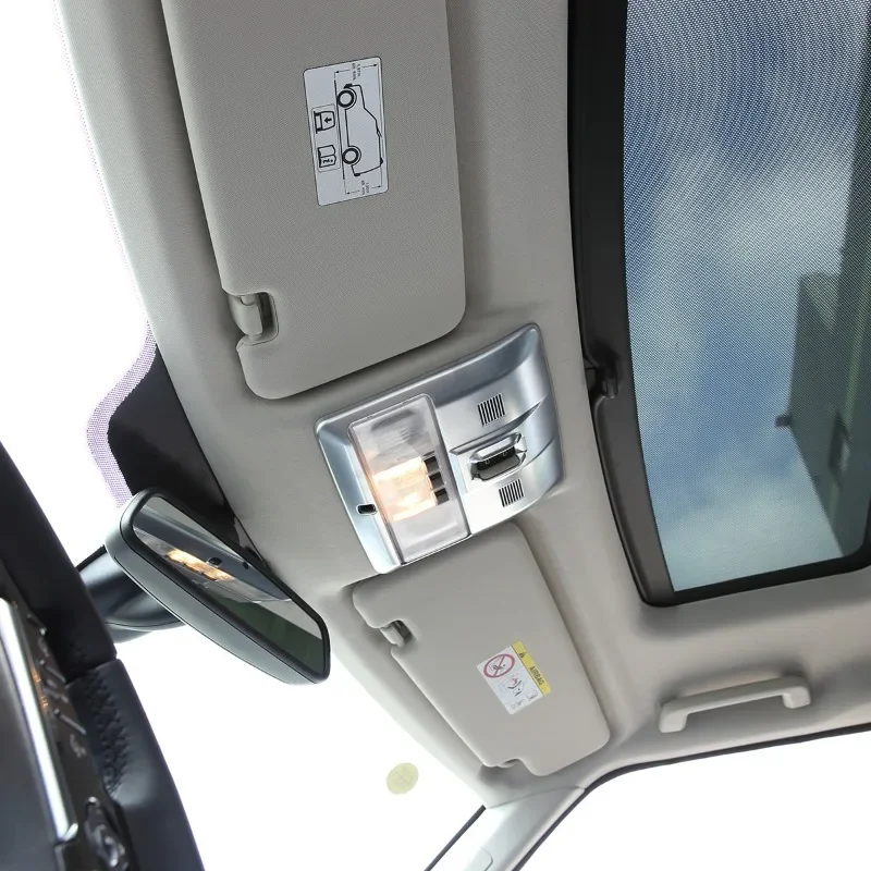 Для Land Rover Discovery 4 LR4 2010-2016 ABS хромированный/черный автомобильный передний