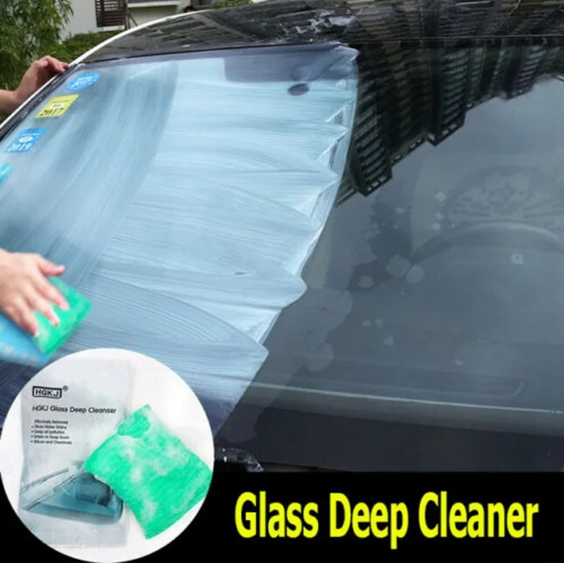 

Auto Glas Reinigung Schwamm Leichte Kratzer Entferner Auto Schmutz Farbe Öl Film Tiefe Waschen Reinigung Flüssigkeit Schwamm