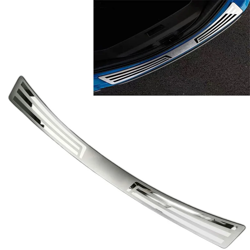 

for Toyota Rav4 Xa50 2016 2017 2018 Accessories Car Rear Guards Rear Bumper Cover Trim Stainless Steel Trunk Guard Plate Cover 2