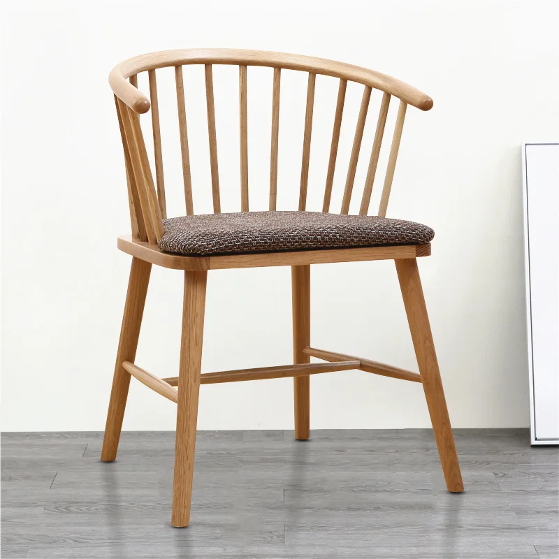 Simple Hotel Chair Oak Chair Leisure Princess Chair Sales Office Negotiation Chair