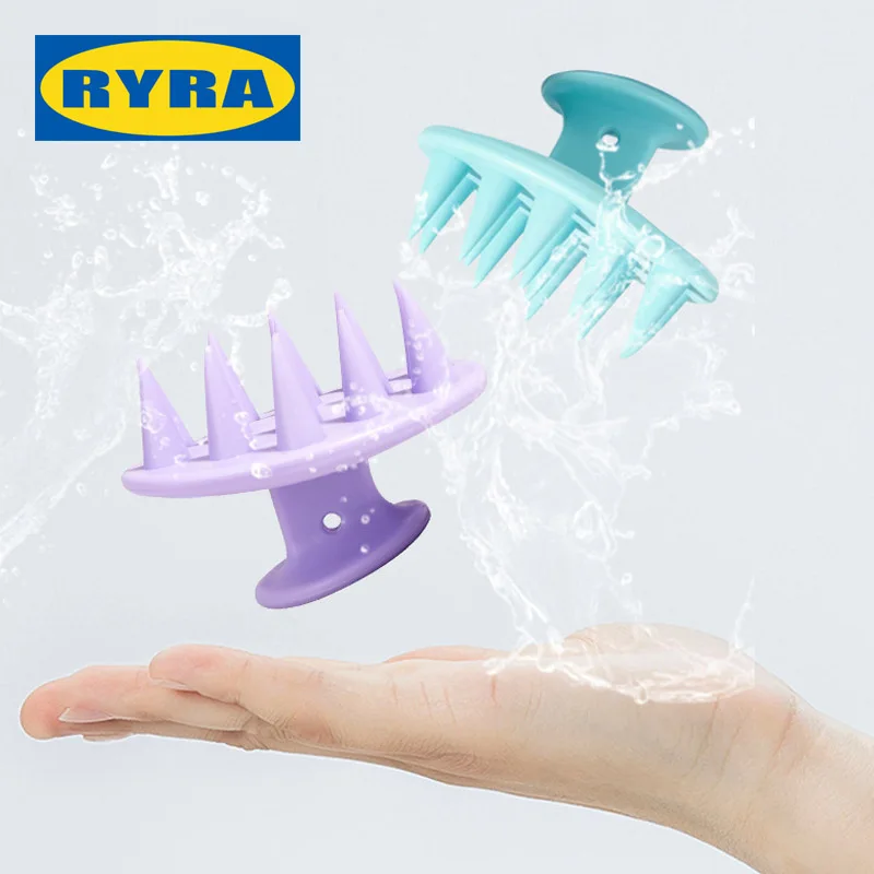 

Силиконовая щетка для мытья головы взрослых