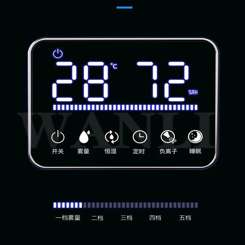 Вертикальный увлажнитель воздуха 23 8 л машина для увлажнения свежести в