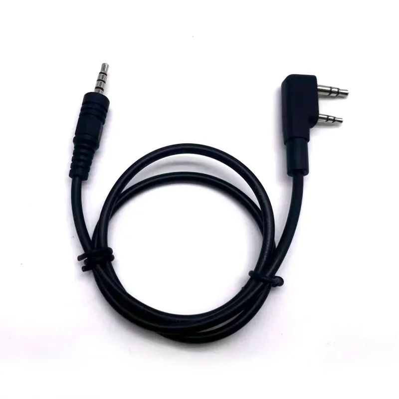 Фото Кабель-переходник Baofeng 2Pin K-Type (штекер) на 3,5 мм (аудиоинтерфейс динамика) для радиостанций UV-5R, TYT, Wouxun, Kenwood №2