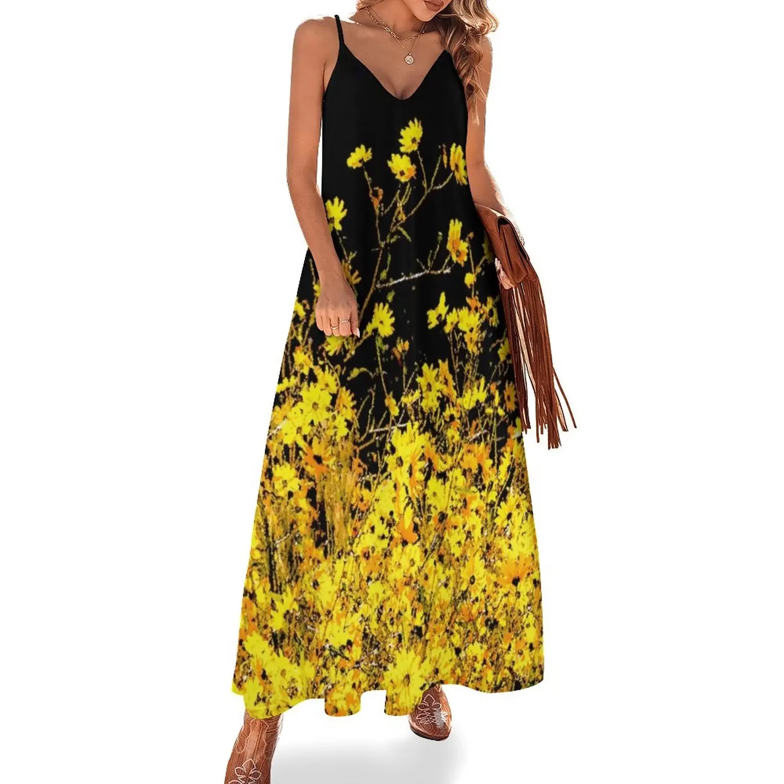 Платье Wild black eyed susan S-3XL