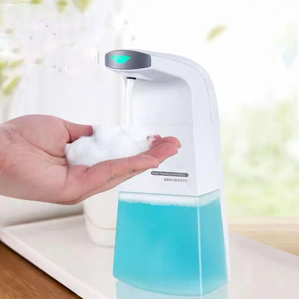 

Автоматический индукционный Бесконтактный дозатор жидкого мыла, 310 мл, Бесконтактное дезинфицирующее средство для мытья рук для отеля, дома, офиса