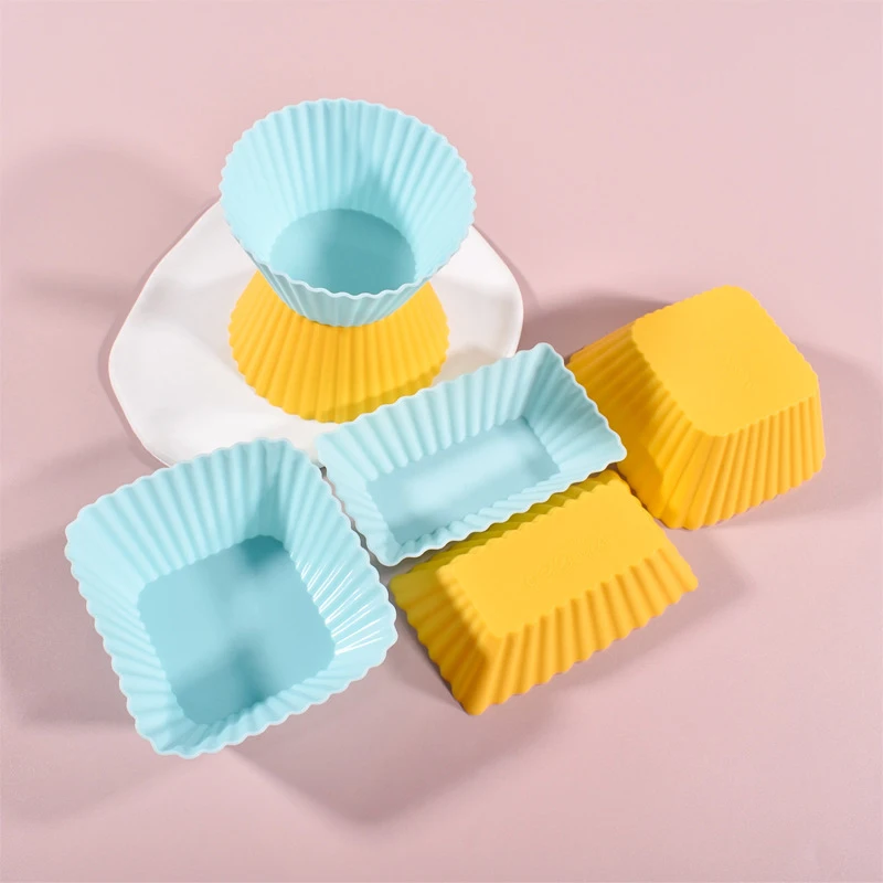 

1 шт./набор, силиконовые формочки для кексов