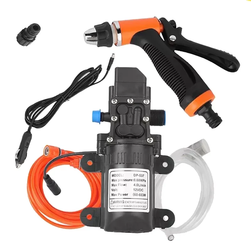 

NEW2023 Top!-Portable Intelligent Pressure Washer Sprayer Car Was 12 V Self Priming Water Car Kit For Car Garden