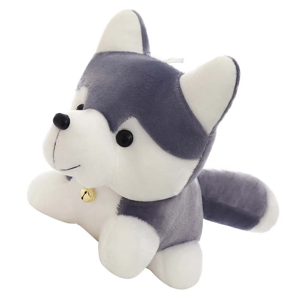 

Plush Husky Pillow Husky Plush Doll Puppy Throw Pillow Animal Stuffed