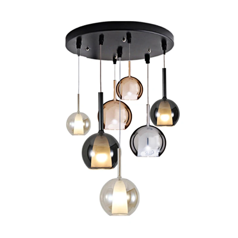 Modern Decor LED Pendant Lights Bedroom Living Room Dining Villa Stairs Novel Pendant Lamp Bedside Interior Lighting Decoration