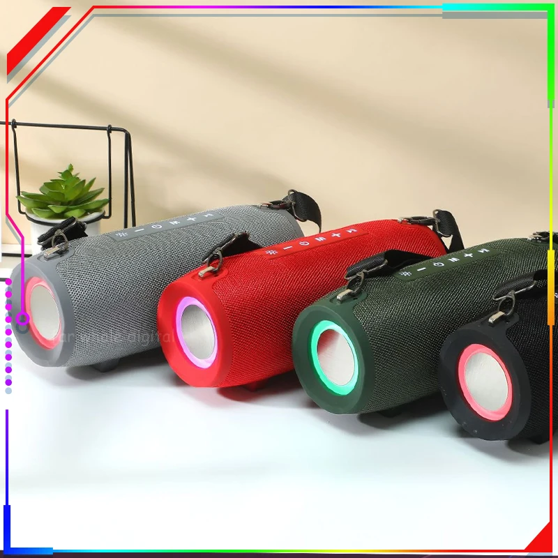 

Портативный Bluetooth-динамик T & G TG322 PMPO MAX, 40 Вт, 3600 мА · ч, яркий цвет, беспроводная водонепроницаемая уличная стереоколонка с сабвуфером