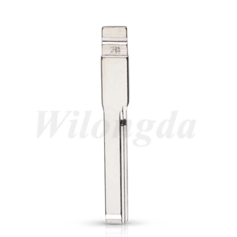 10 шт. 20 # HU64 KD VVDI лезвие металлическое необработанное флип-кольцо для keydiy xhorse JMD