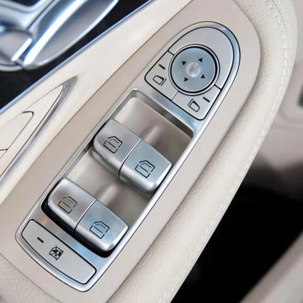 

Кнопка главного переключателя управления стеклоподъемником Power Lifter A 2139054803 Для Mercedes S213 E200 E220 E250 E300 E350 d E400 E43 E63 4-матовый