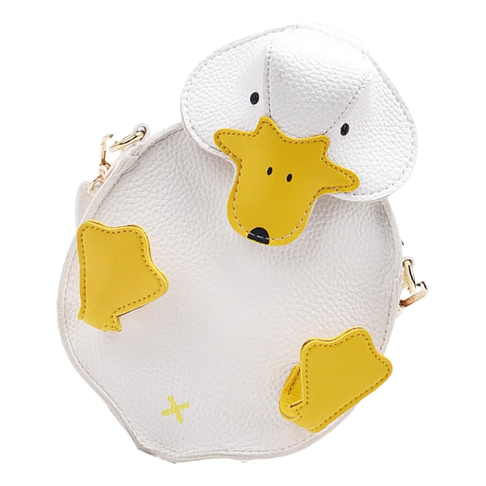 Mobile Phone Bag Cute Duck Purse Crossbody Shoulder Strap Storage Small